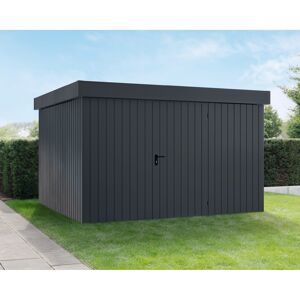 Gerätehaus 'Euroline EFD14 Trend-Sk' anthrazitgrau 325 x 325 x 211 cm, Einzeltür