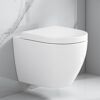 Wand-WC-Set spülrandlos 'Adonis Twister Flush' inklusive WC-Sitz weiß