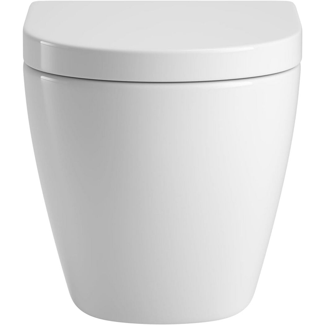 Wand-WC-Set spülrandlos 'Adonis Twister Flush' inklusive WC-Sitz weiß