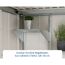 Regalboden 'Euroline 480' Stahl 88 x 37 x 8 cm, für Gerätehaus