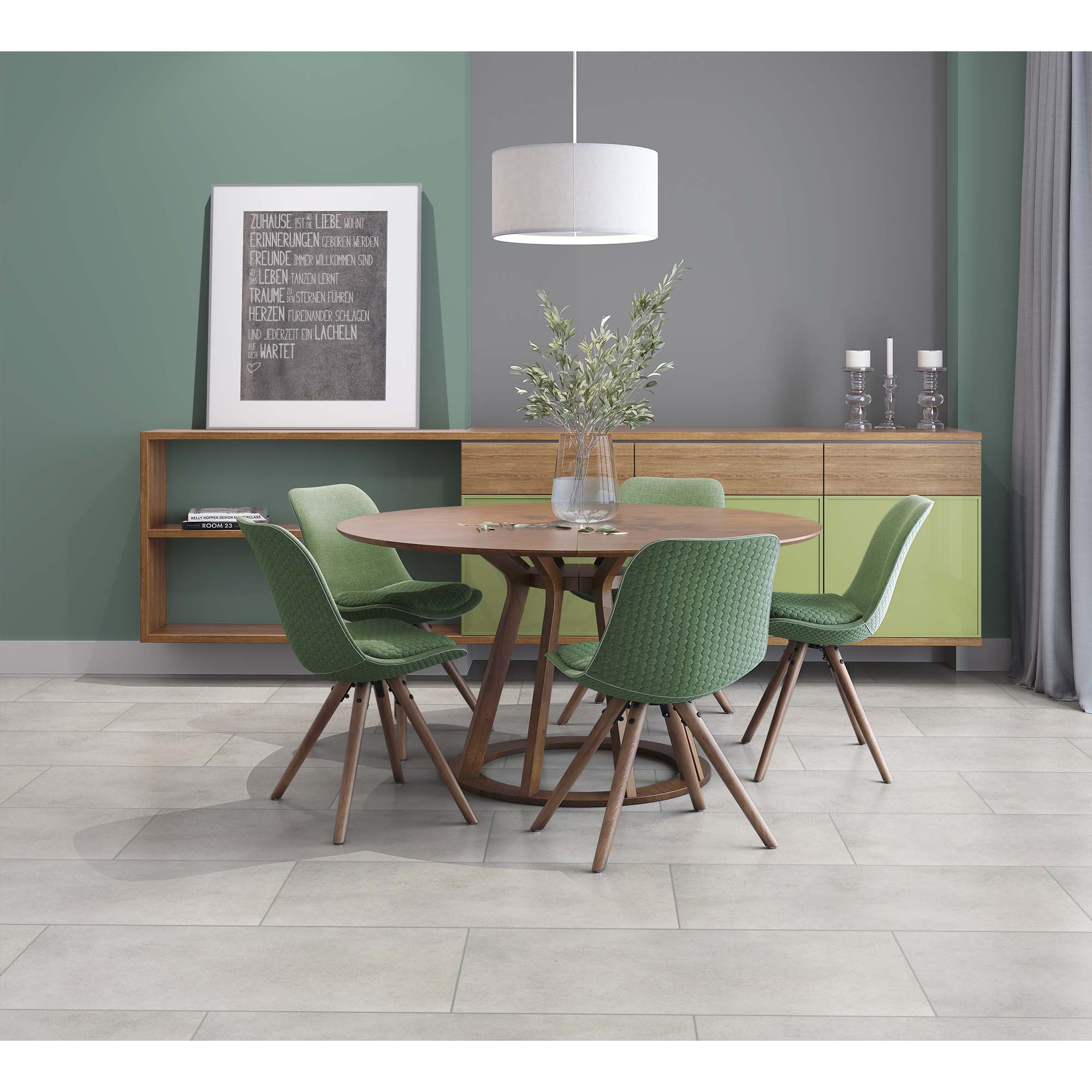 Bodenfliese 'Fog' Feinsteinzeug grau 29,8 x 59,8 x 0,8 cm