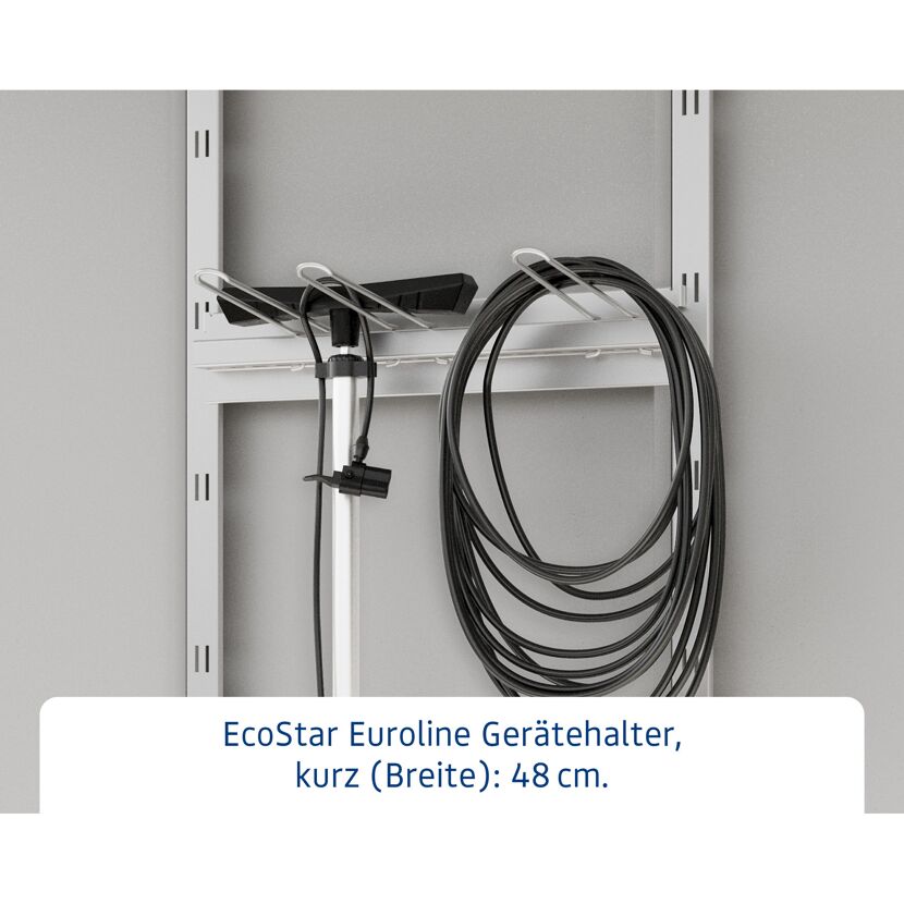 Gerätehalter 'Euroline 480' Stahl 51 x 11,5 x 8 cm