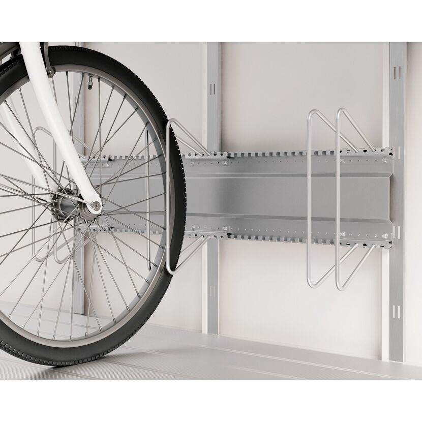 Fahrradhalter 'Euroline 960' waagerecht für Gerätehaus