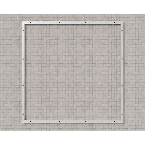 Bodenrahmen 'Euroline SD10/FD10/PD10' für Gerätehaus, 260 x 260 cm
