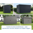 Gerätehaus-Fussboden 'Euroline SD5/FD5/PD5' Aluminium 205 x 96 x 8 cm