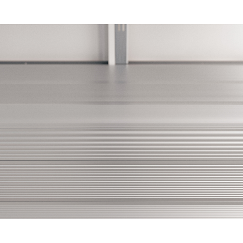 Gerätehaus-Fussboden 'Euroline SD6/FD6/PD6' Aluminium 255 x 96 x 8 cm