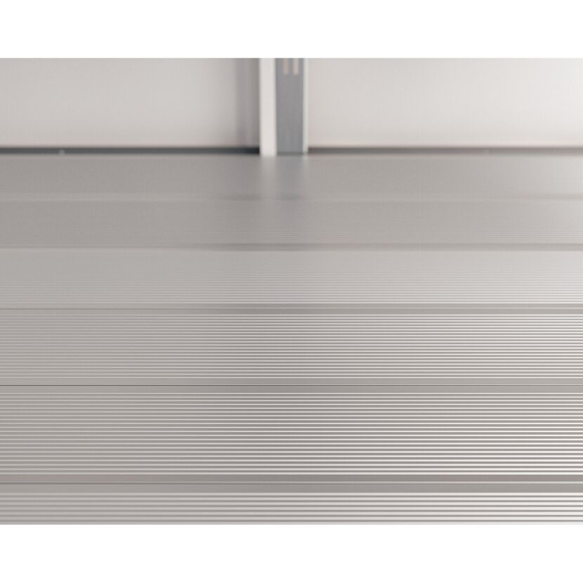 Gerätehaus-Fussboden 'Euroline SD10/FD10/PD10' Aluminium 255 x 96 x 8 cm