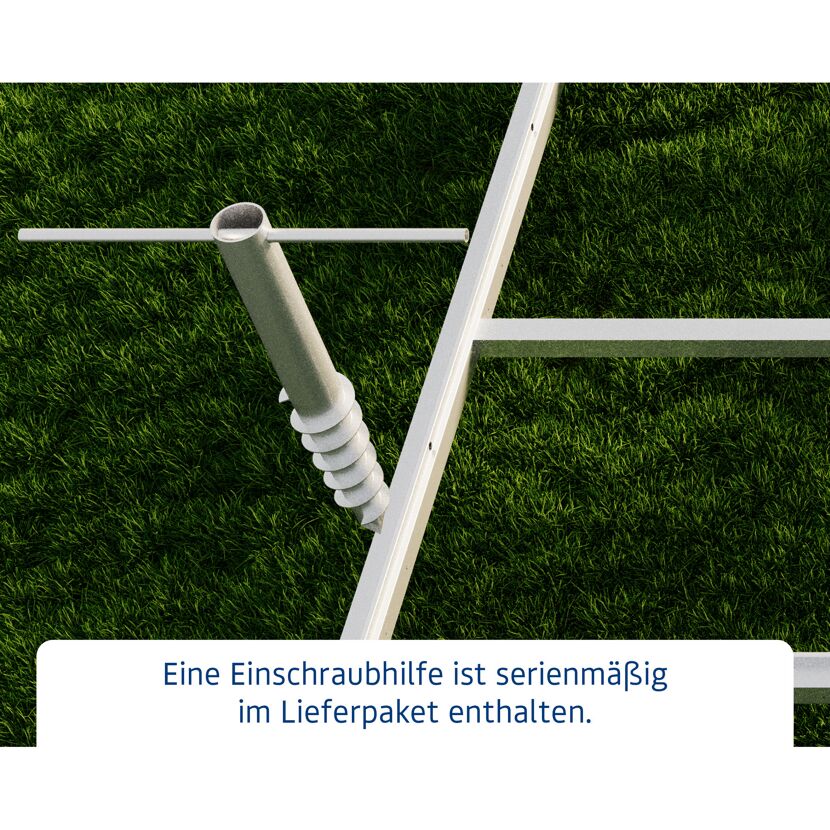 Schraubfundament für Gerätehaus 'Euroline' 7 Erdanker