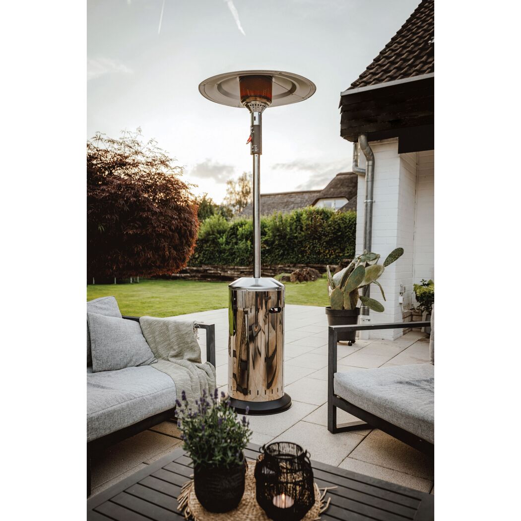 Terrassenheizer auf einer Terrasse
