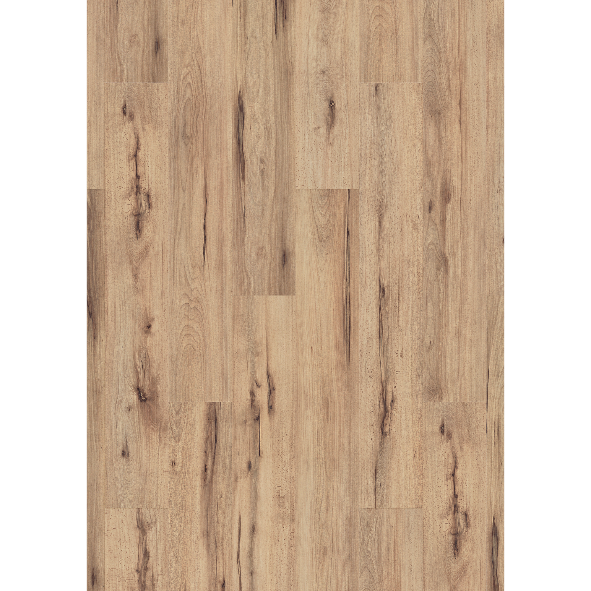Laminat 'Hawkins Beech' buchefarben 6 mm