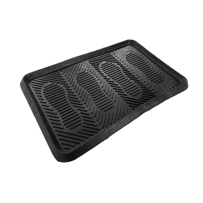 Schuhmatte 'Denver' schwarz 40 x 60 cm