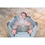Eisbad 'LAY-Z-SPA Glacial Dip' mit Filterpumpe Ø 90 cm rund