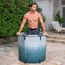 Eisbad 'LAY-Z-SPA Glacial Dip' mit Filterpumpe Ø 90 cm rund