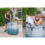 Eisbad 'LAY-Z-SPA Glacial Dip' mit Filterpumpe Ø 90 cm rund