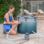 Eisbad 'LAY-Z-SPA Glacial Dip' mit Filterpumpe Ø 90 cm rund