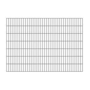 Doppelstabmatte 'Typ 6/5/6' anthrazit 200 x 140 cm