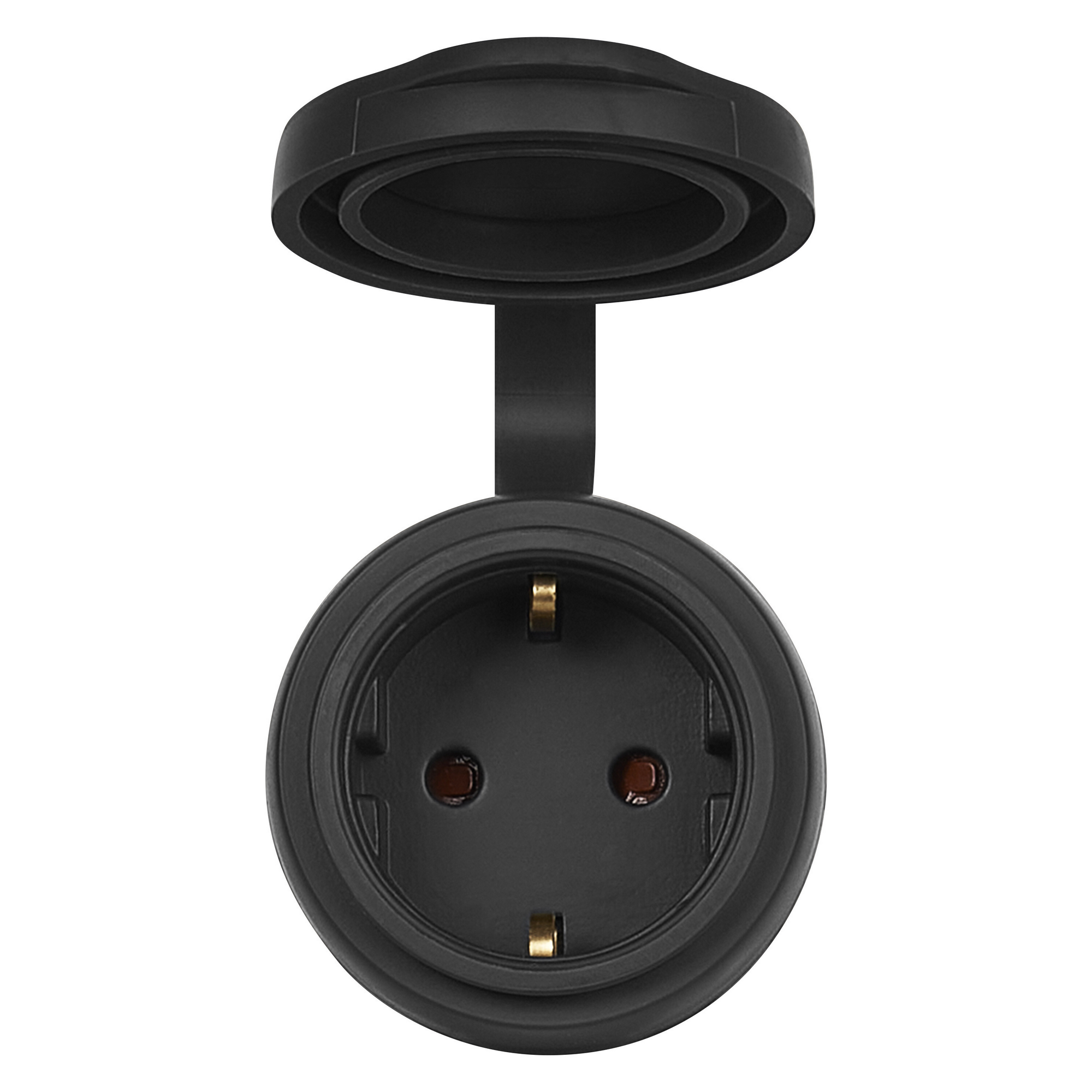 Outdoor-Steckdose 'Smart+ Matter Compact' schwarz