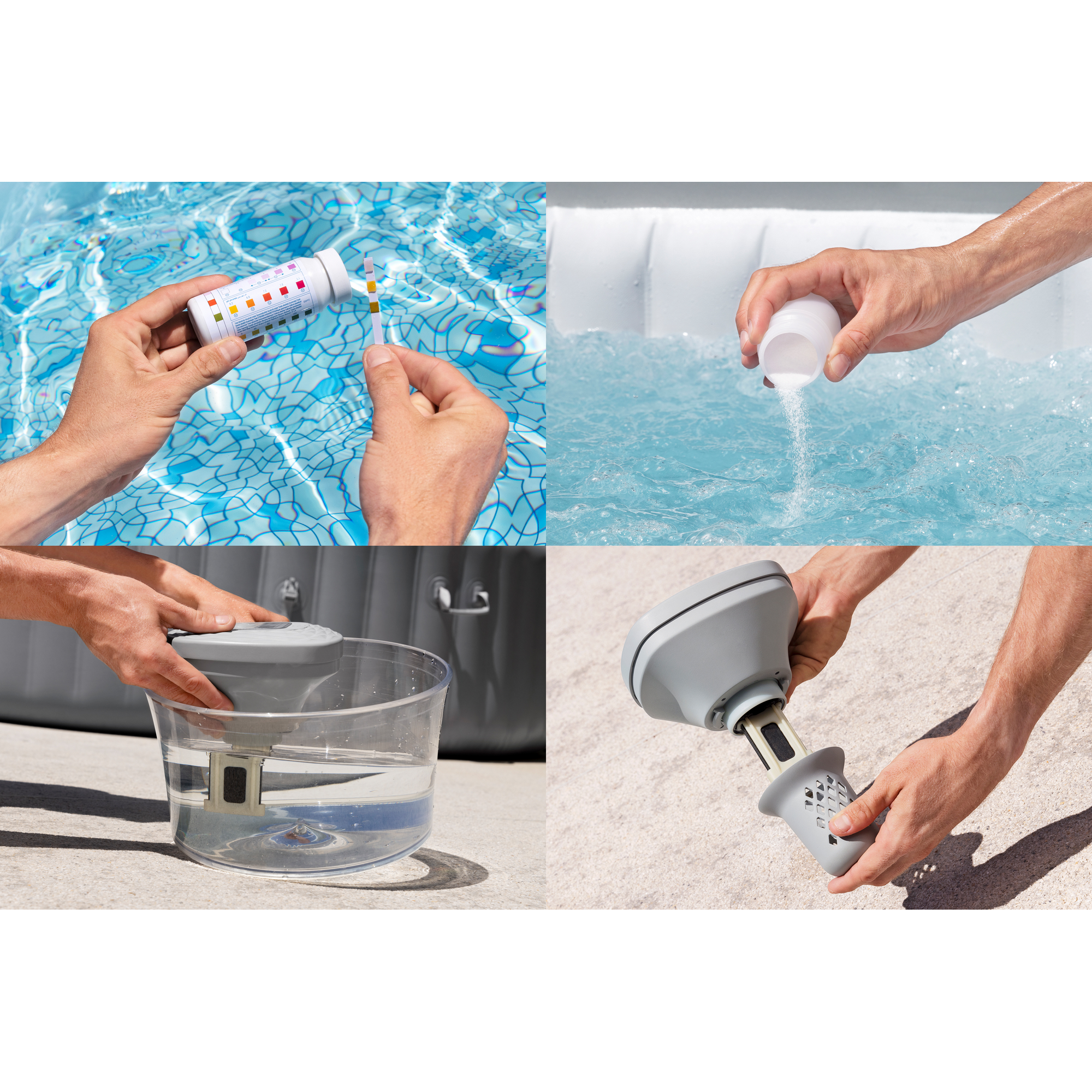 Salzwasseranlage 'LAY-Z-SPA Xtras' schwimmend akkubetrieben  0,5 g/h + product picture