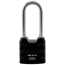 Zylinder-Vorhangschloss '490 Ni HB 40 65 SB' schwarz 4,4 cm