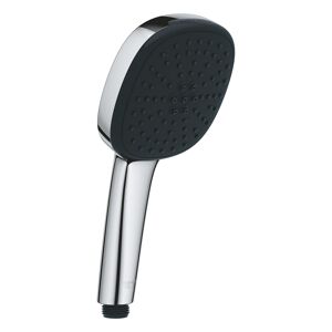 Handbrause 'Vitalio Comfort 110' chrom/schwarz 2 Strahlarten