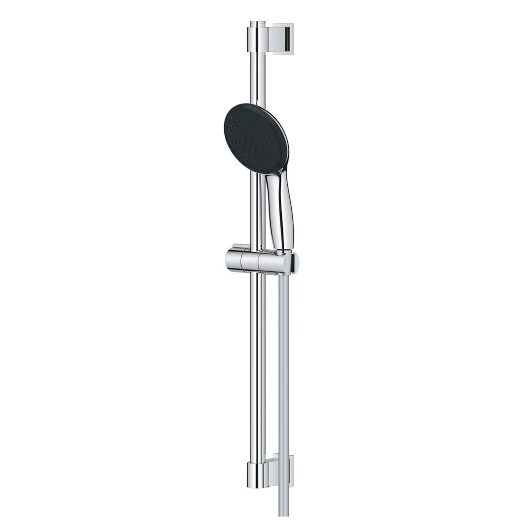 Brausestangenset 'Vitalio Start 110' chromfarben 2 Strahlarten, 60 cm