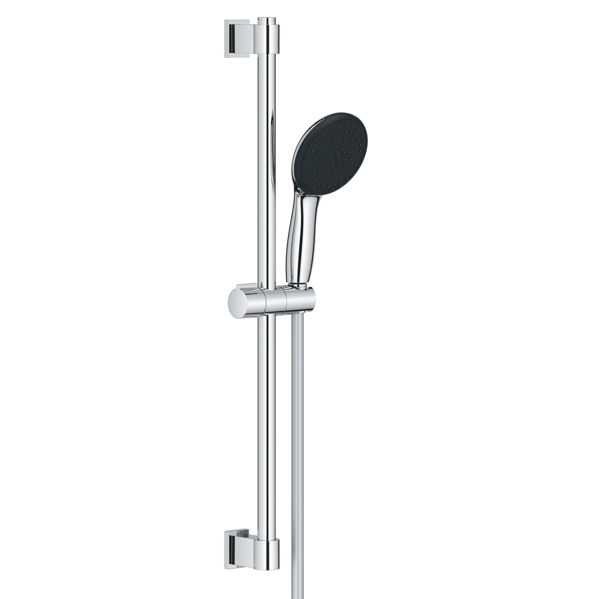 Brausestangenset 'Vitalio Start 110' chromfarben 2 Strahlarten, 60 cm