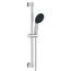 Brausestangenset 'Vitalio Comfort 110' chromfarben 3 Strahlarten, 60 cm