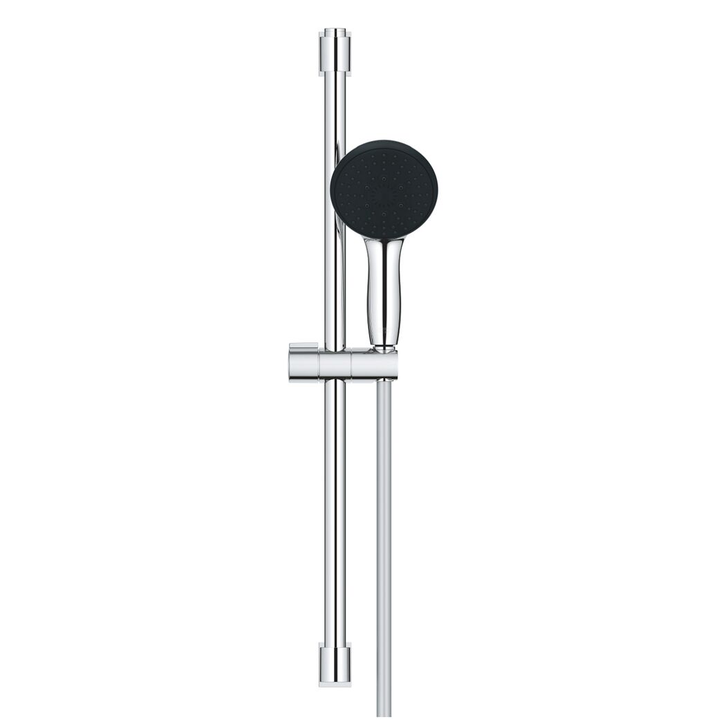 Brausestangenset 'Vitalio Comfort 110' chromfarben 3 Strahlarten, 60 cm