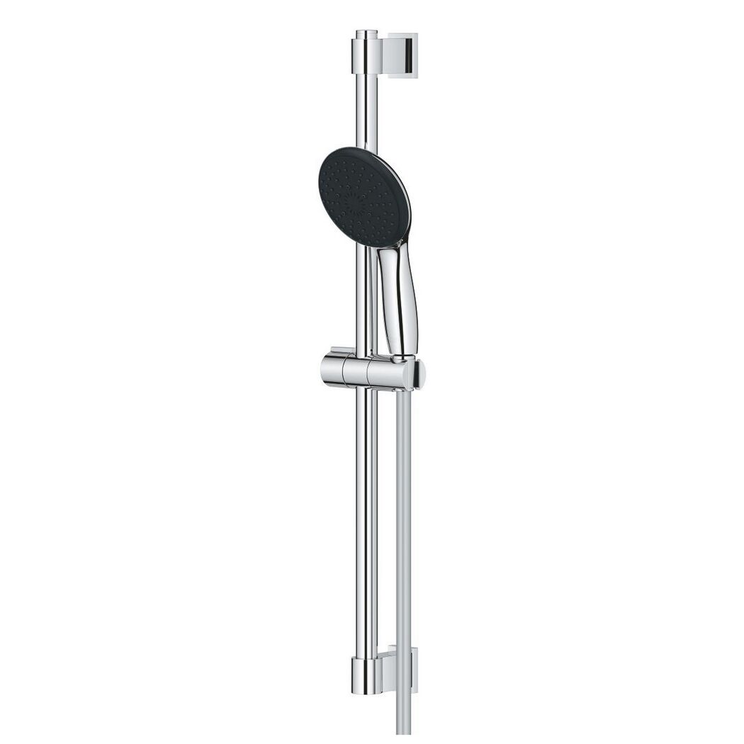 Brausestangenset 'Vitalio Comfort 110' chromfarben 3 Strahlarten, 60 cm