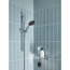 Brausestangenset 'Vitalio Comfort 110' chromfarben 3 Strahlarten, 60 cm