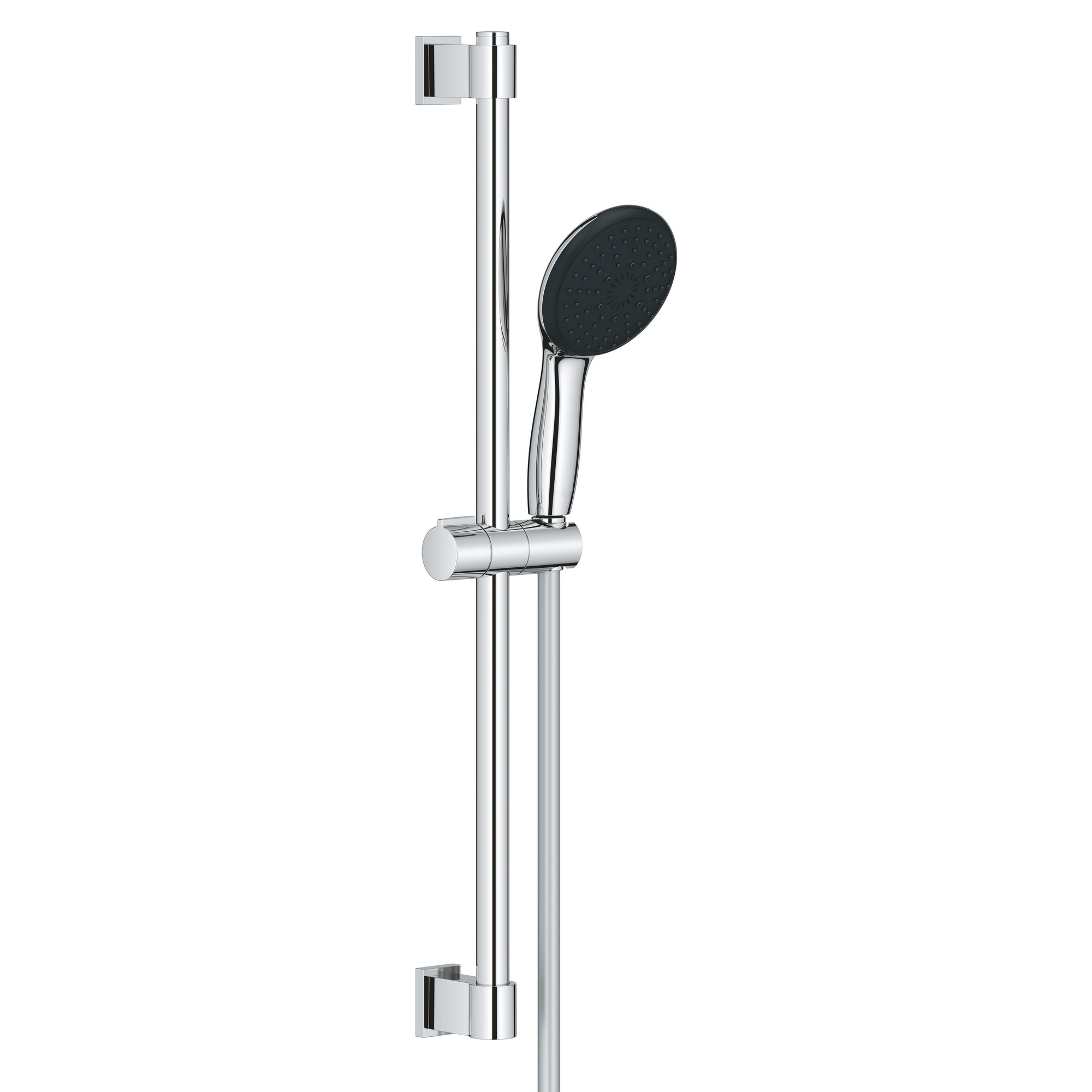 Brausestangenset 'Vitalio Comfort 110' chromfarben 3 Strahlarten, 60 cm