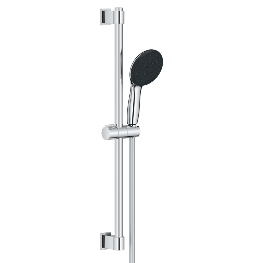 Brausestangenset 'Vitalio Comfort 110' chromfarben 3 Strahlarten, 60 cm