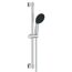 Brausestangenset 'Vitalio Comfort 110' chromfarben 3 Strahlarten, 60 cm