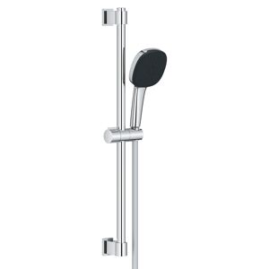 Brausestangenset 'Vitalio Comfort 110' chromfarben eckig 3 Strahlarten, 60 cm