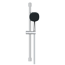Brausestangenset 'Vitalio Comfort 110' chromfarben eckig 2 Strahlarten, 60 cm