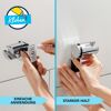 Thermostat-Brausegarnitur 'Precision Trend' chromfarben 3 Strahlarten, 60 cm