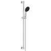 Brausestangenset 'Vitalio Start 110' chromfarben 2 Strahlarten, 90 cm
