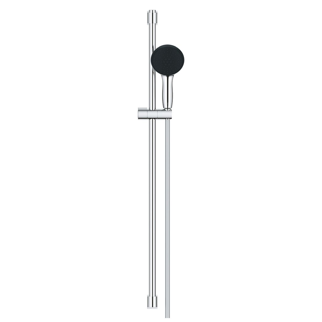 Brausestangenset 'Vitalio Start 110' chromfarben 2 Strahlarten, 90 cm
