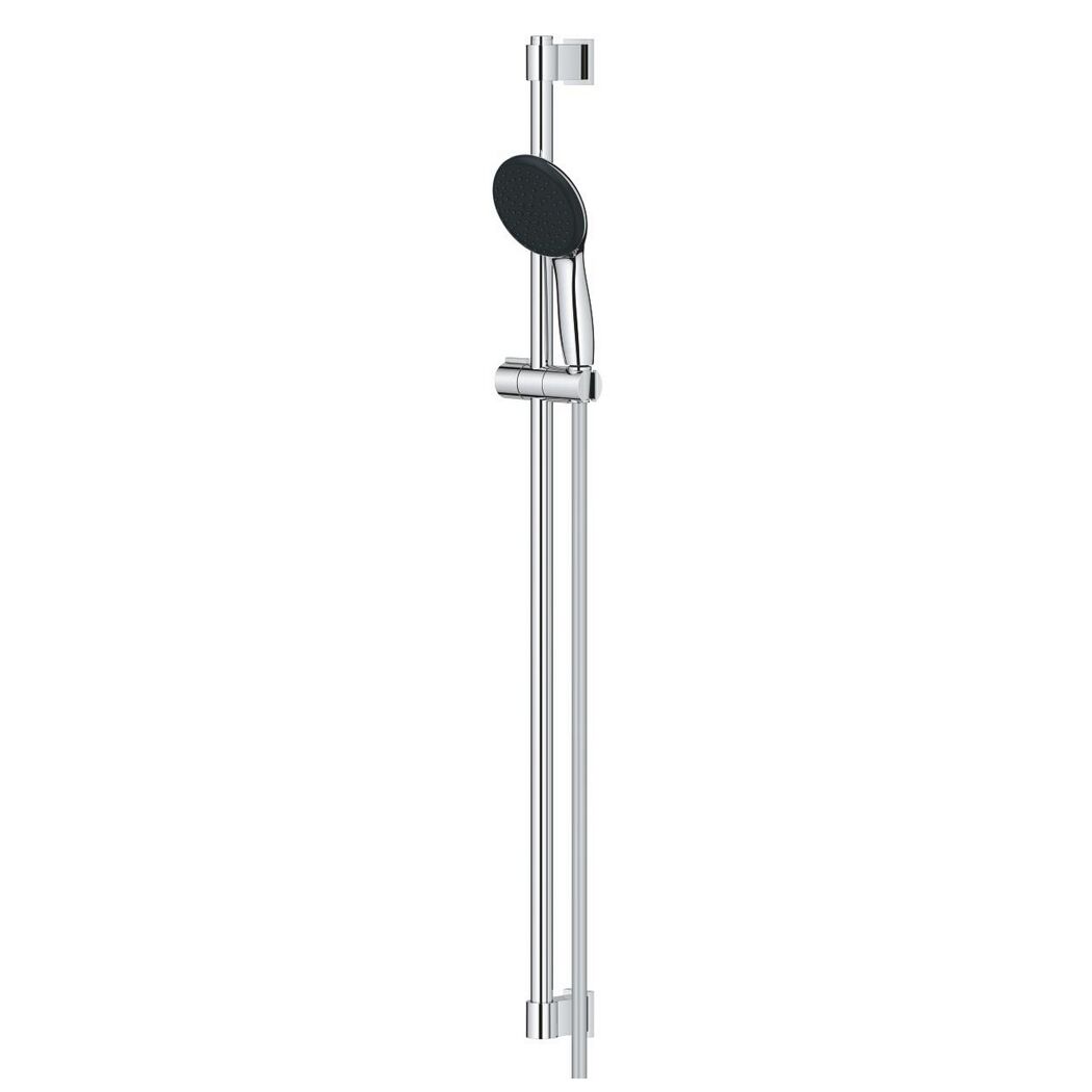 Brausestangenset 'Vitalio Start 110' chromfarben 2 Strahlarten, 90 cm