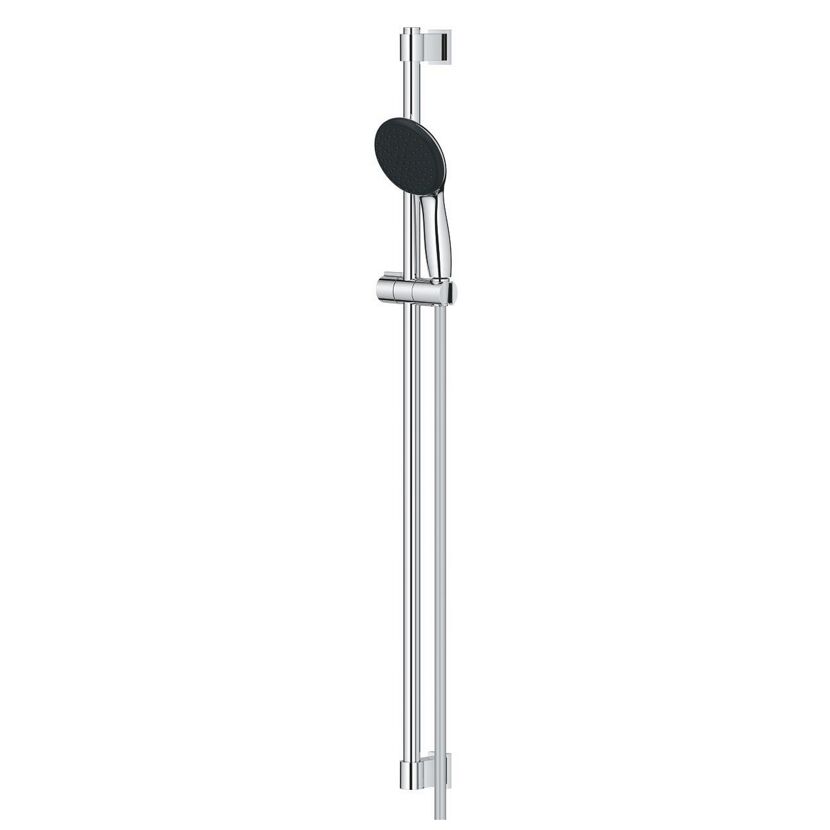Brausestangenset 'Vitalio Start 110' chromfarben 2 Strahlarten, 90 cm
