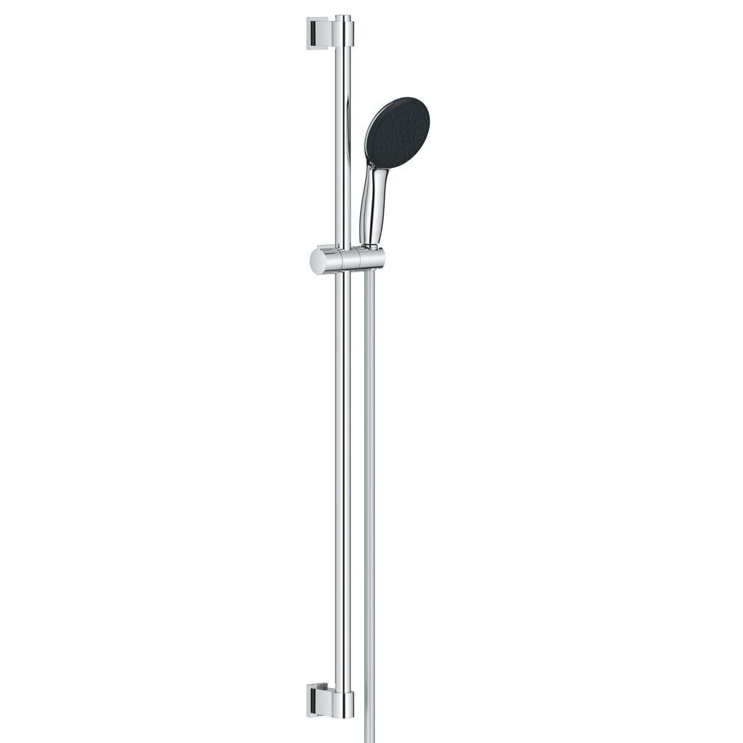 Brausestangenset 'Vitalio Start 110' chromfarben 2 Strahlarten, 90 cm