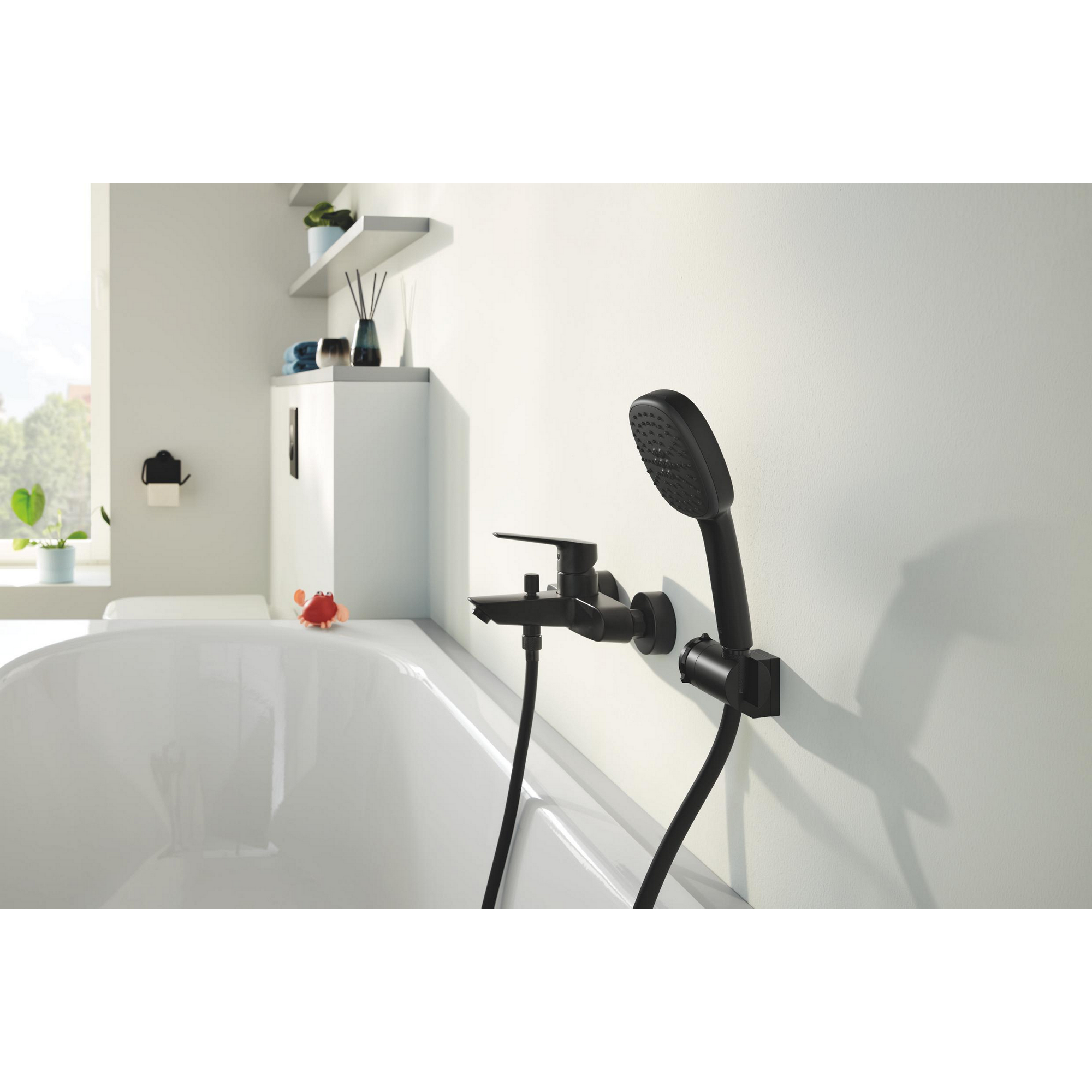 Brauseschlauch 'Vitalioflex Trend' matt schwarz 150 cm
