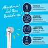Handbrause 'Vitalio Trigger Spray 30' chromfarben 1 Strahlart