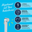 Handbrause 'Vitalio Trigger Spray 30' chromfarben 1 Strahlart