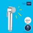 Handbrause 'Vitalio Trigger Spray 30' chromfarben 1 Strahlart