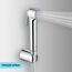 Handbrause 'Vitalio Trigger Spray 30' chromfarben 1 Strahlart