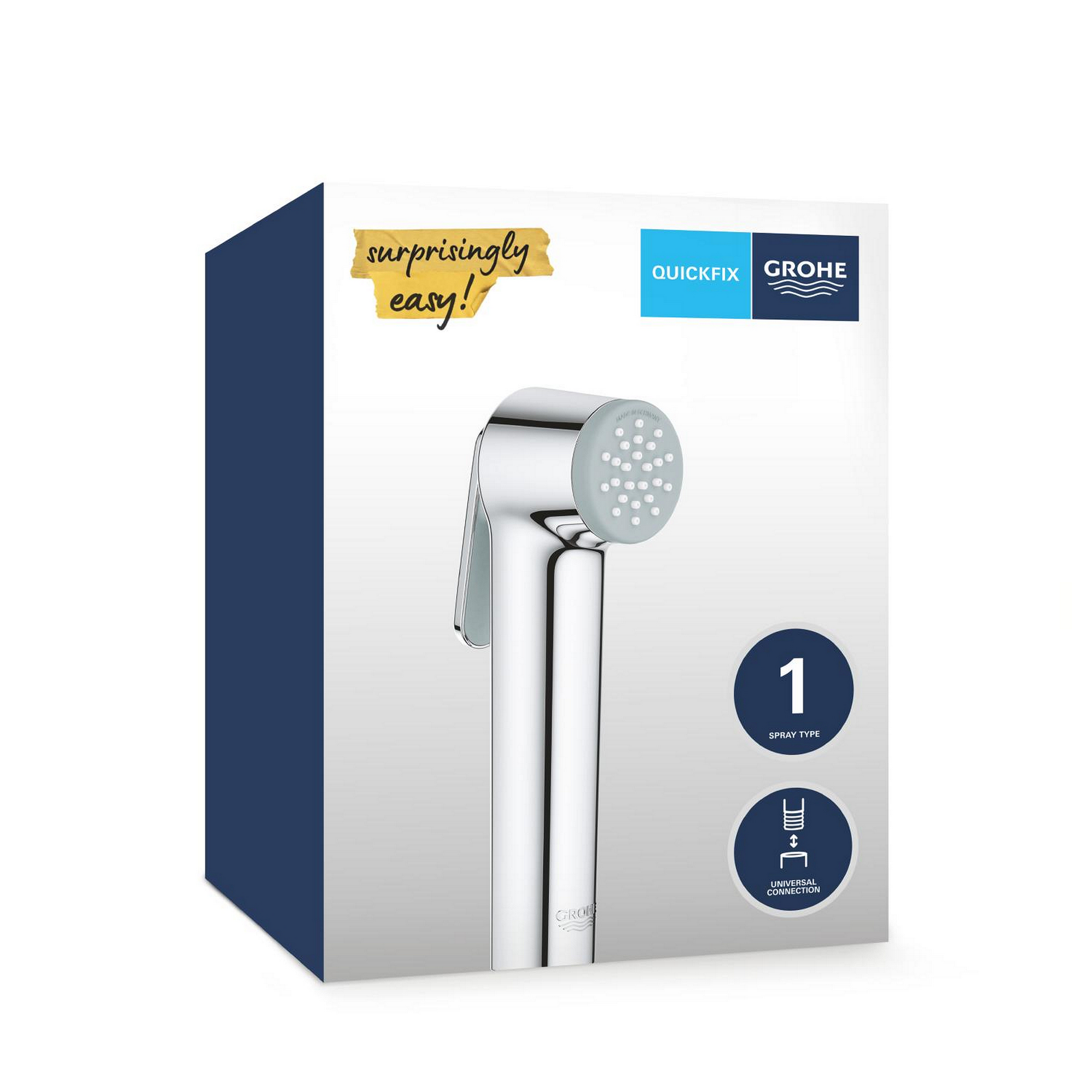 Handbrause 'Vitalio Trigger Spray 30' chromfarben 1 Strahlart