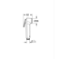 Handbrause 'Vitalio Trigger Spray 30' chromfarben 1 Strahlart