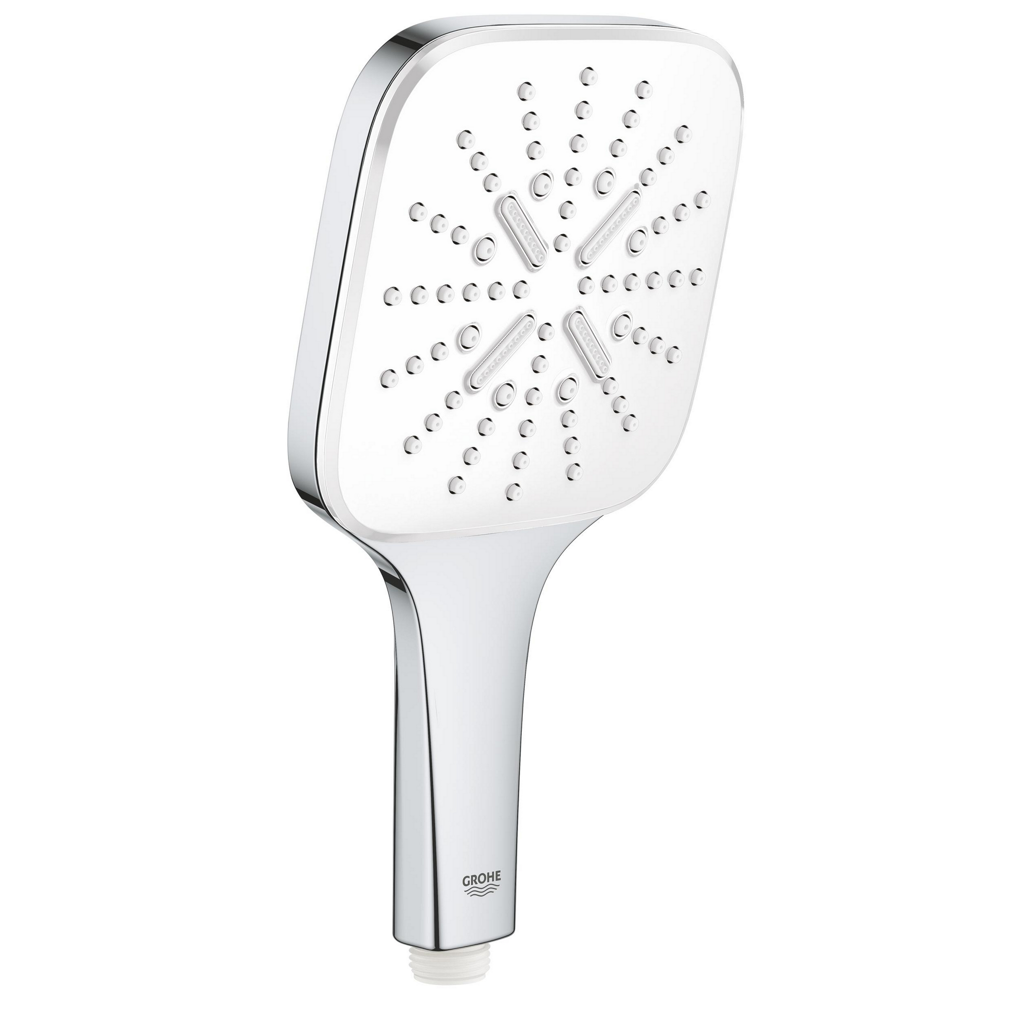 Handbrause 'Vitalio SmartActive 130 Cube' chromfarben 3 Strahlarten