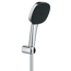Wandhalterset 'Vitalio Comfort 110' chrom/schwarz 2 Strahlarten